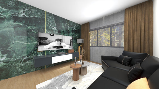 TW5030 Verde Alpi | Waterproof TV Console Set