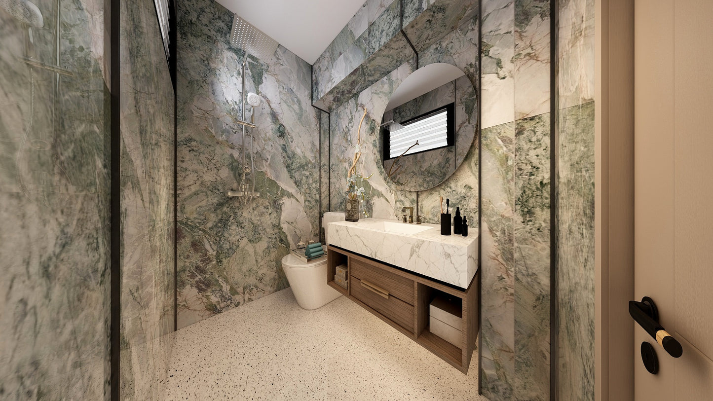 TW5130 Misty Highlands | Resale HDB Bathroom Makeover