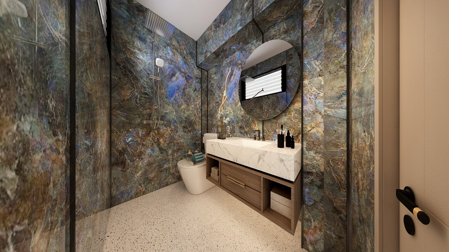TW5150 Moonstone | Resale HDB Bathroom Makeover
