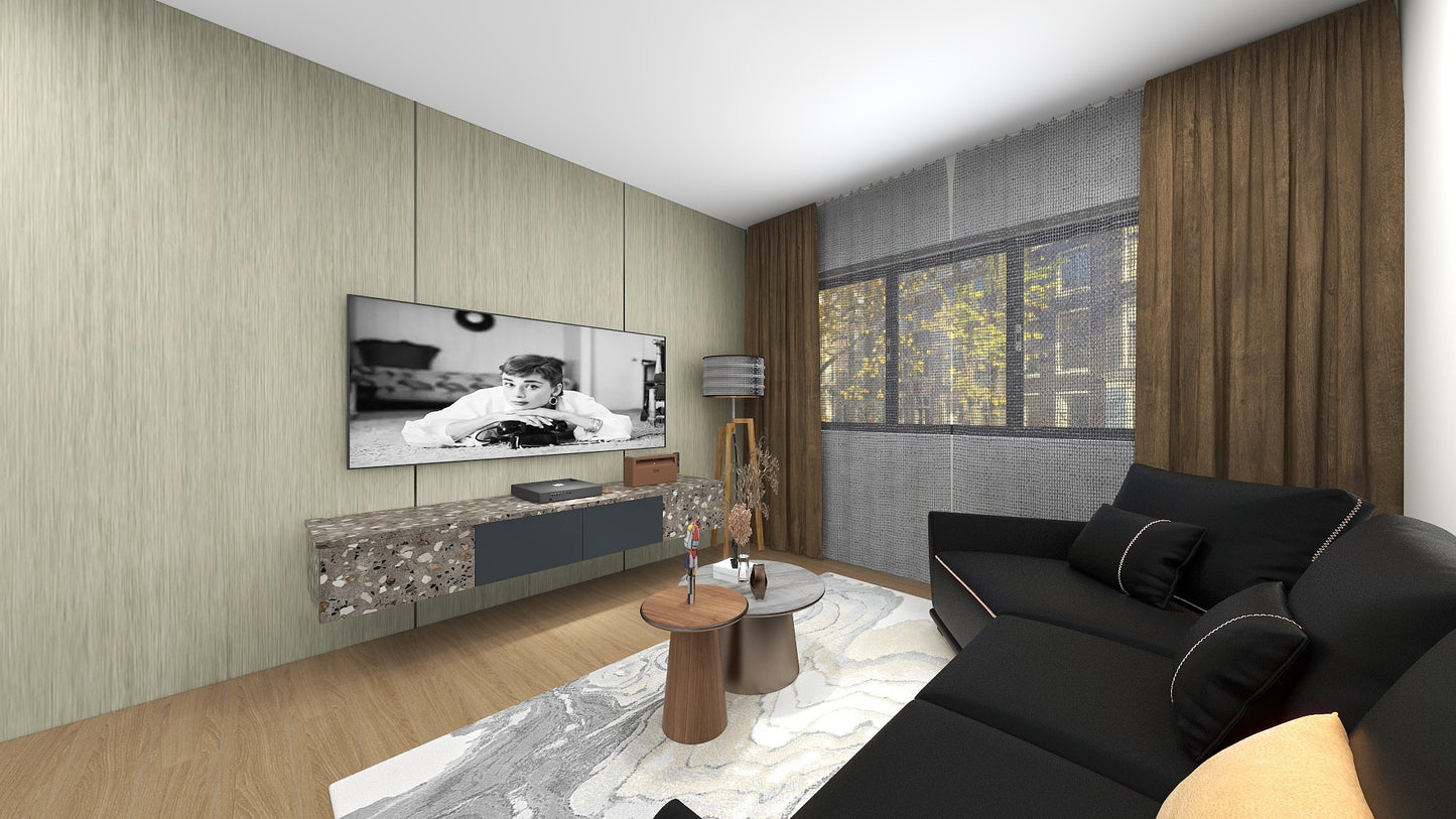 TW1040 Mirage | Waterproof TV Console Set