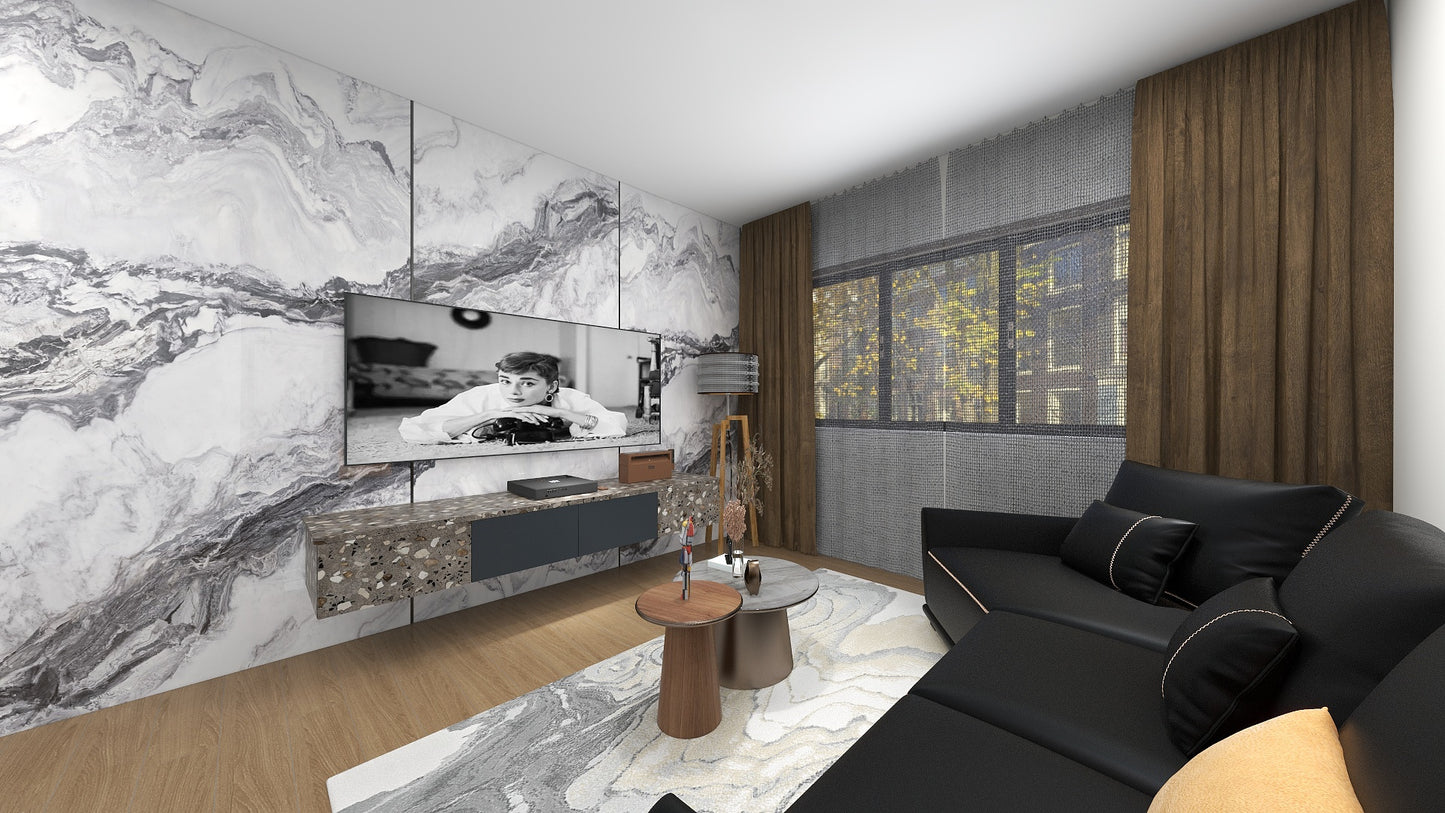 TW5060 Glacier | Waterproof TV Console Set