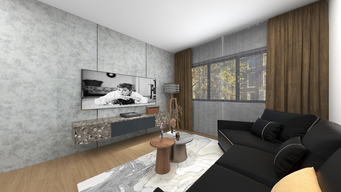 TW8080 Alpine | Waterproof TV Console Set