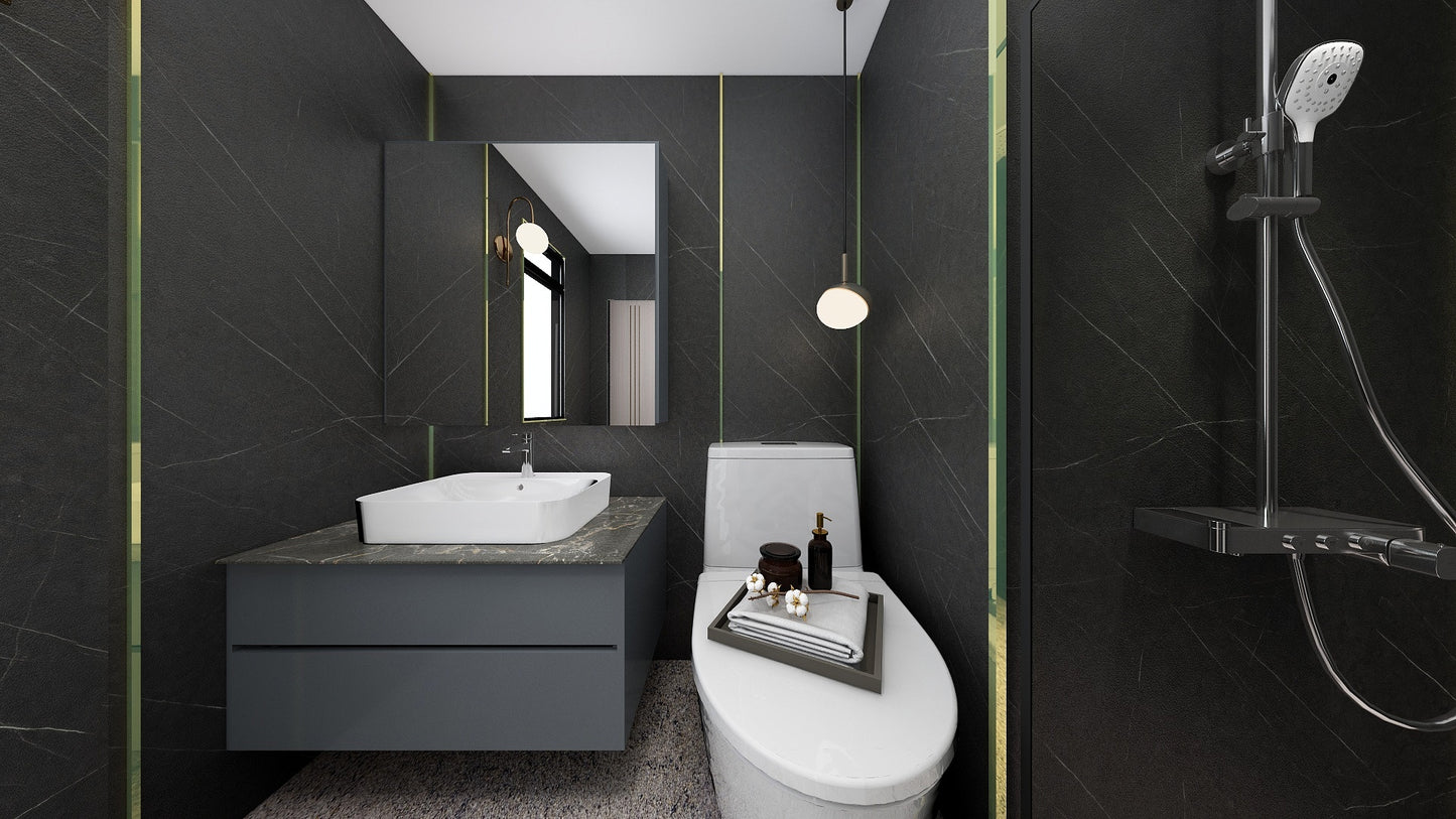 TW8020 Silent Night | Waterproof Vanity Set