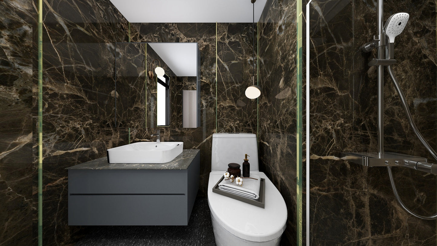 TW5040 Emperador | Waterproof Vanity Set