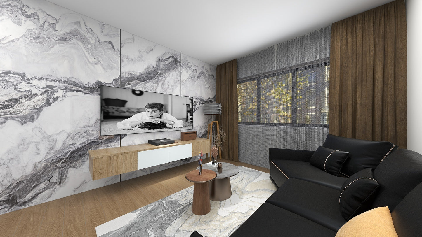 TW5060 Glacier | Waterproof TV Console Set
