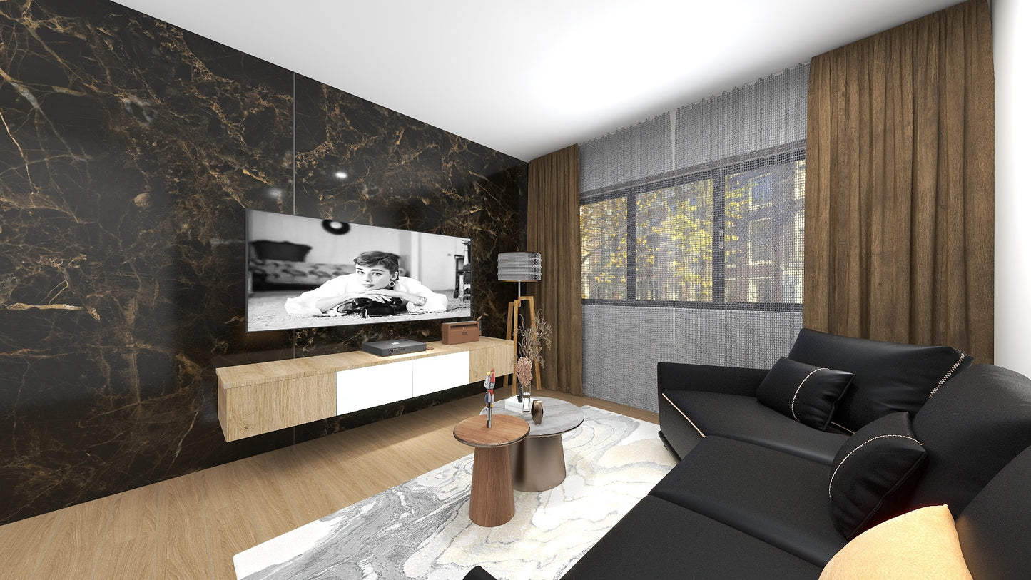 TW5040 Emperador | Waterproof TV Console Set