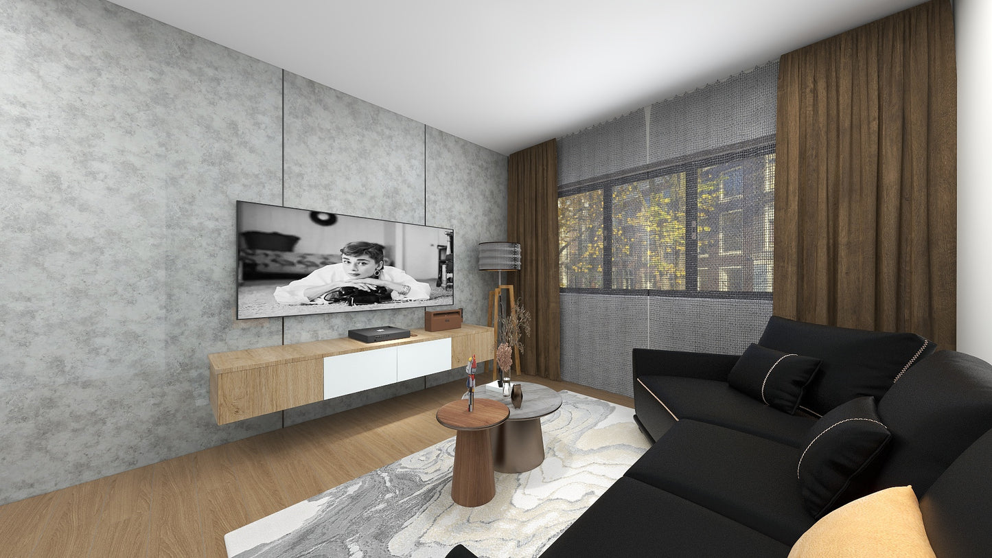 TW8080 Alpine | Waterproof TV Console Set