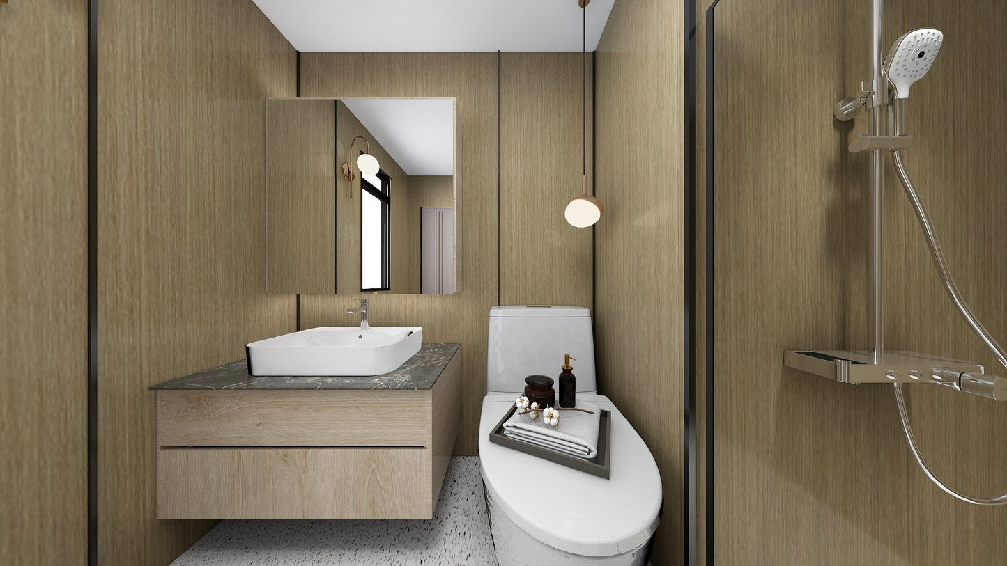 TW1020 Cherry | Waterproof Vanity Set
