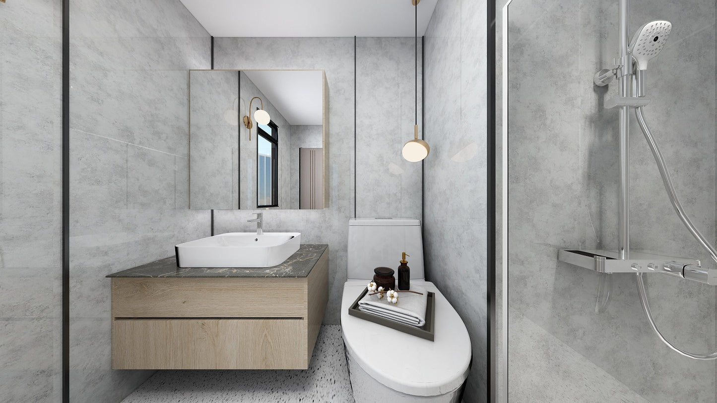 TW8080 Alpine | Waterproof Vanity Set