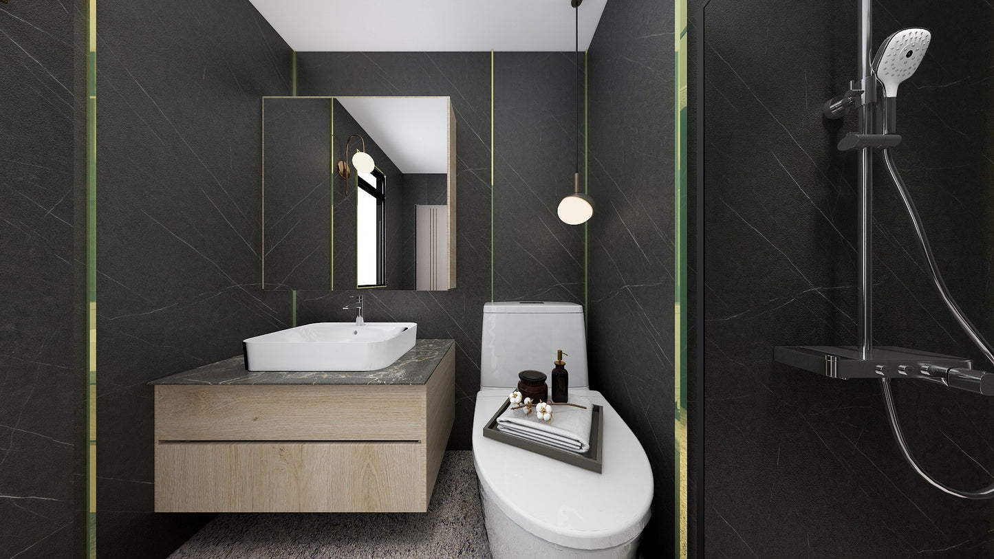 TW8020 Silent Night | Waterproof Vanity Set