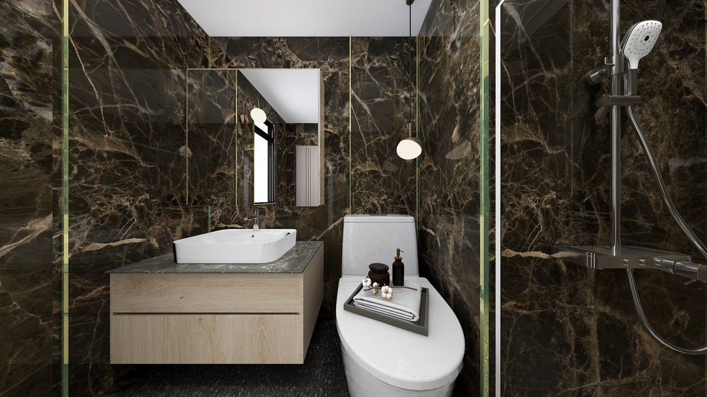 TW5040 Emperador | Waterproof Vanity Set