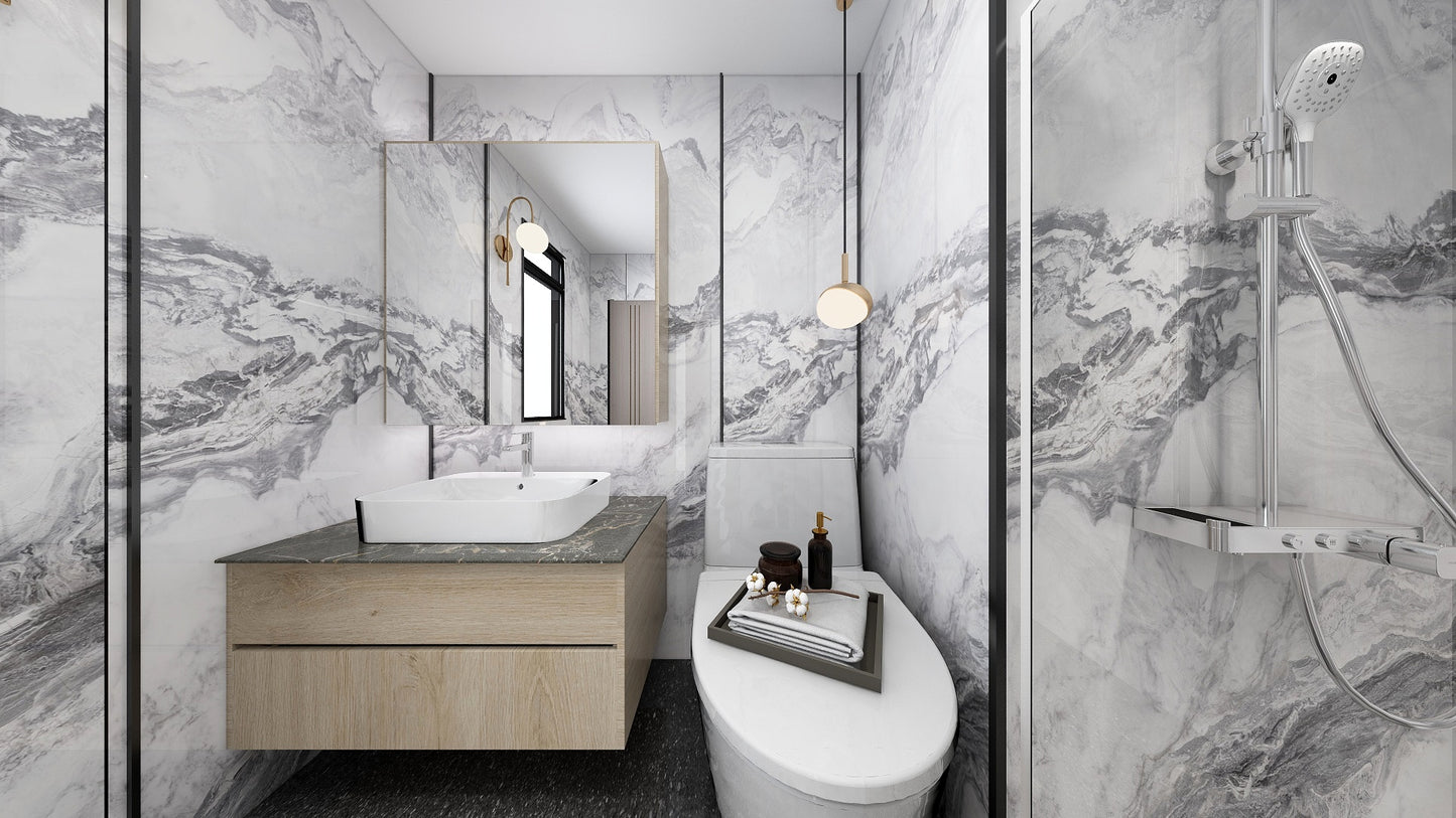 TW5060 Glacier | Waterproof Vanity Set