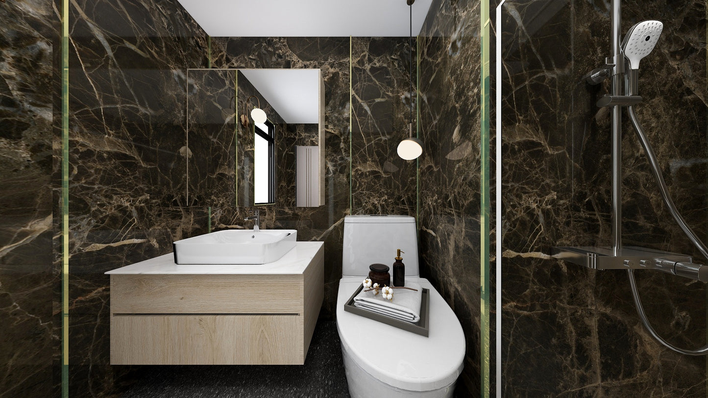 TW5040 Emperador | Waterproof Vanity Set
