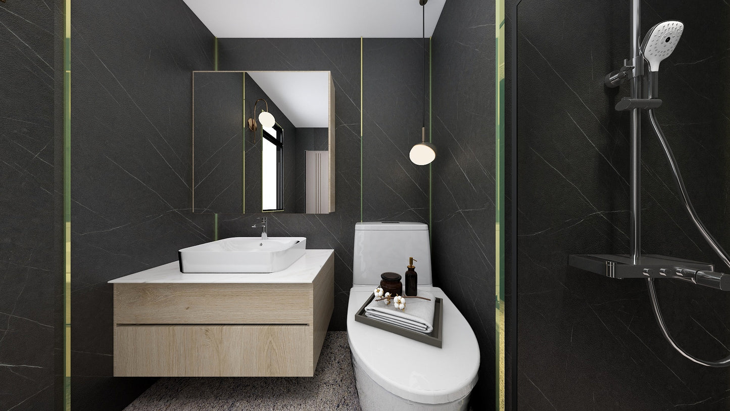 TW8020 Silent Night | Waterproof Vanity Set