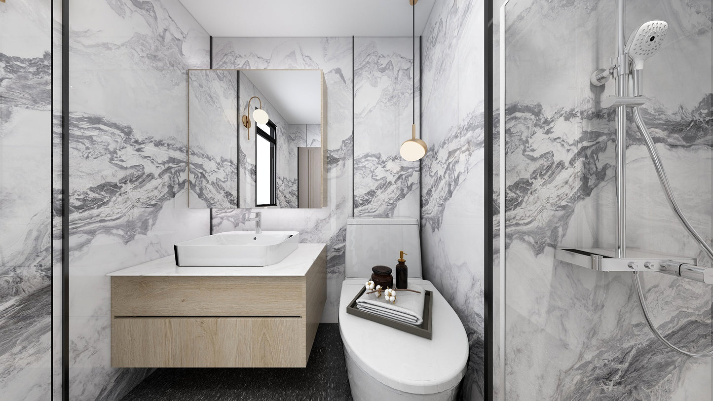 TW5060 Glacier | Waterproof Vanity Set