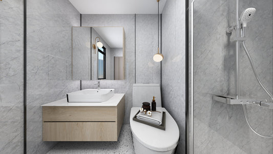 TW8110 Mount Grey | Waterproof Vanity Set