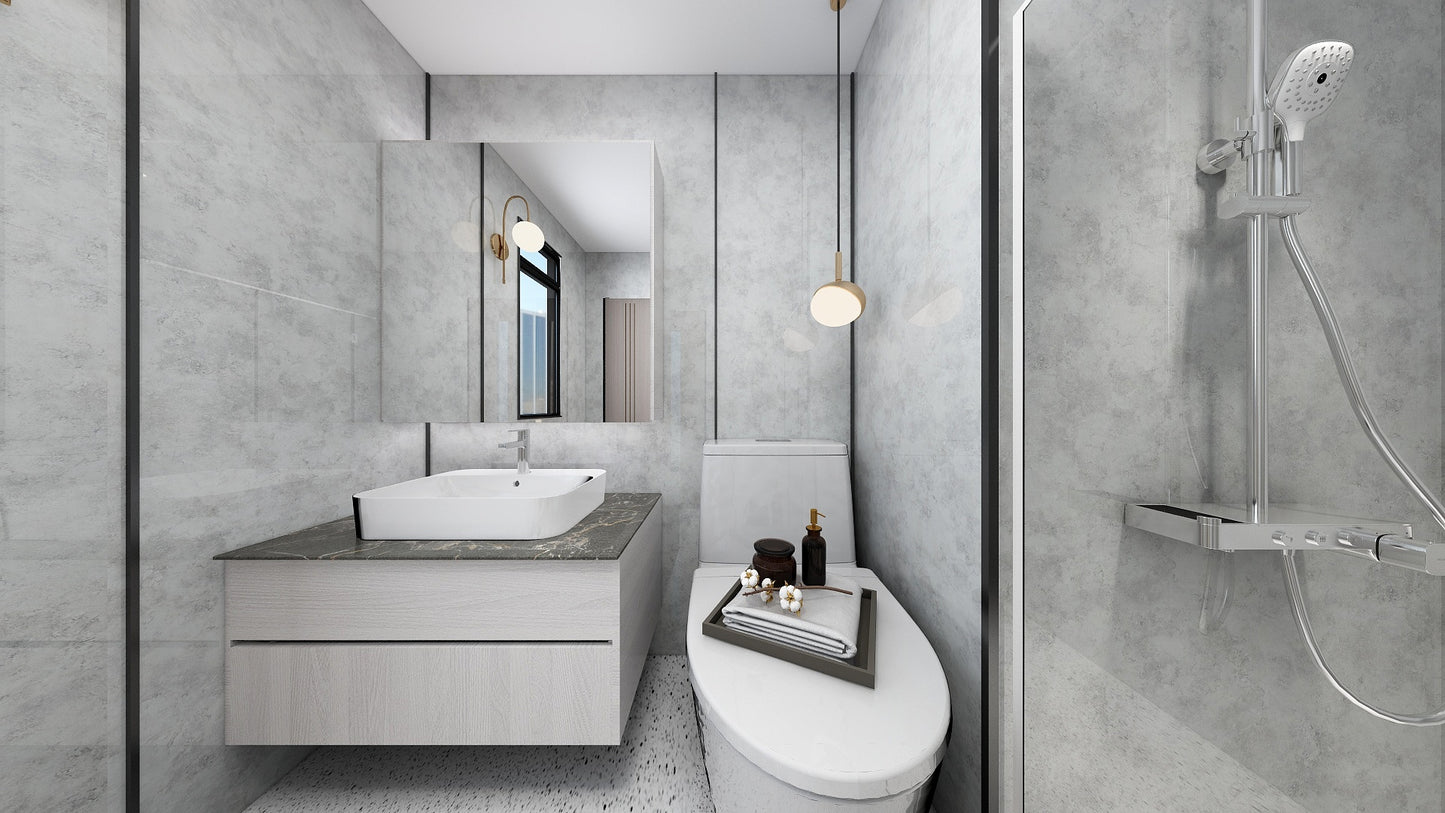 TW8080 Alpine | Waterproof Vanity Set