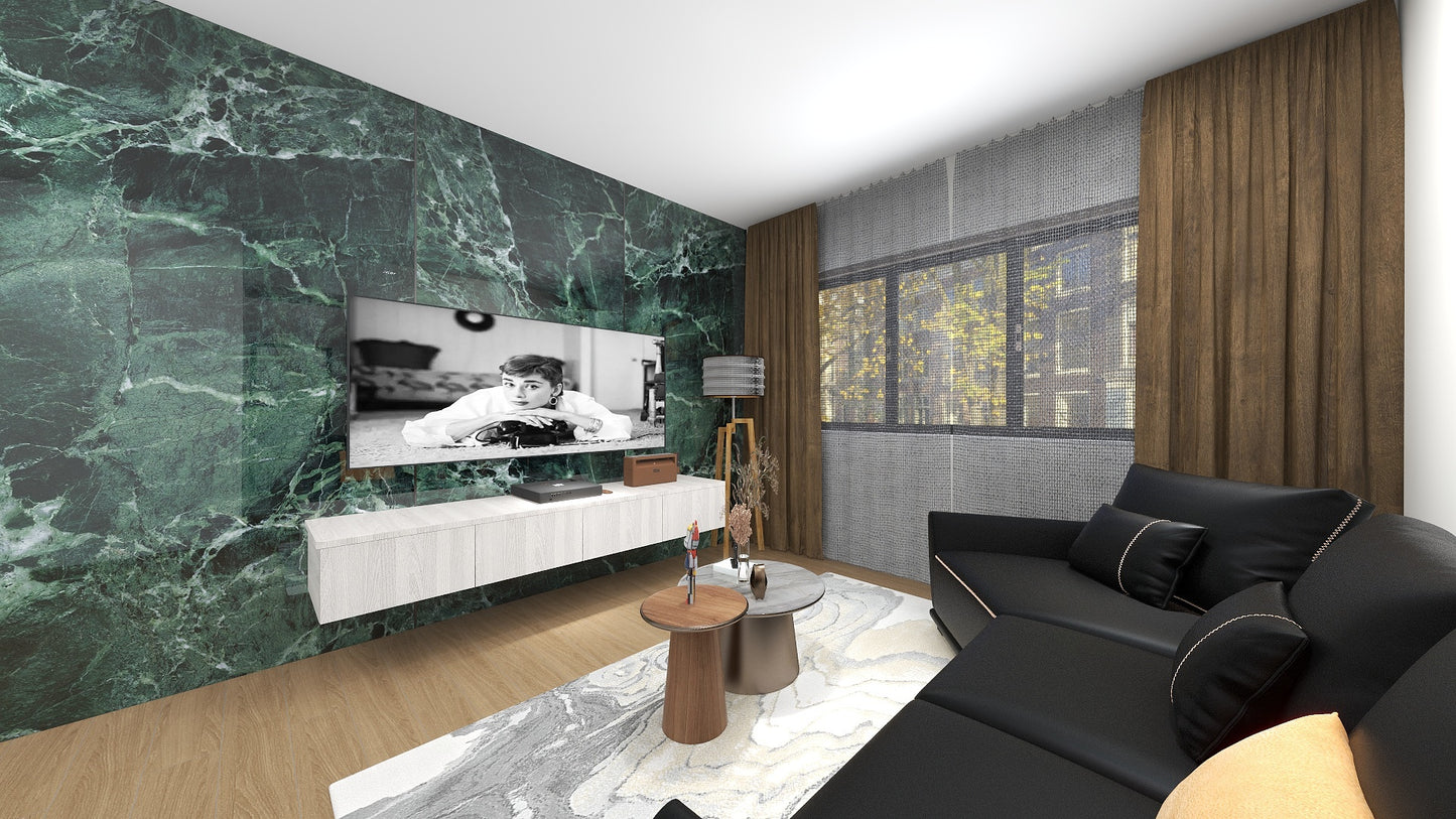 TW5030 Verde Alpi | Waterproof TV Console Set