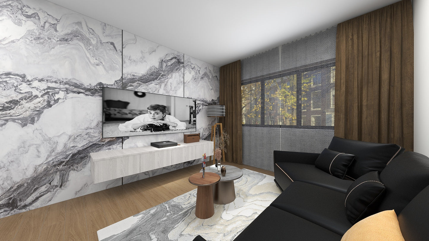 TW5060 Glacier | Waterproof TV Console Set