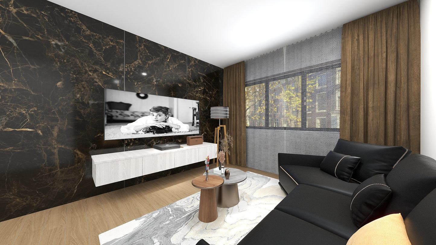 TW5040 Emperador | Waterproof TV Console Set