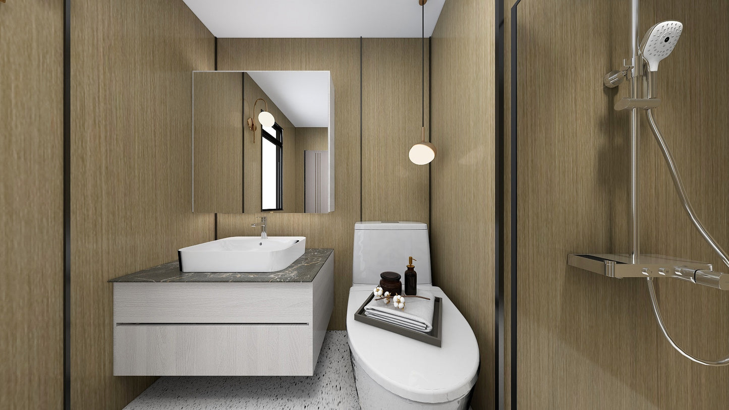 TW1020 Cherry | Waterproof Vanity Set