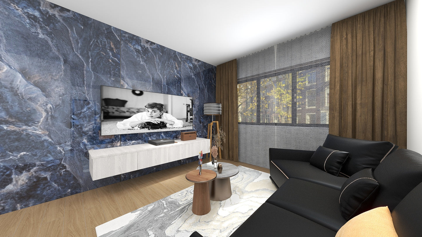 TW5080 Cerulean | Waterproof TV Console Set