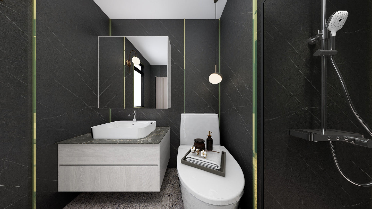 TW8020 Silent Night | Waterproof Vanity Set