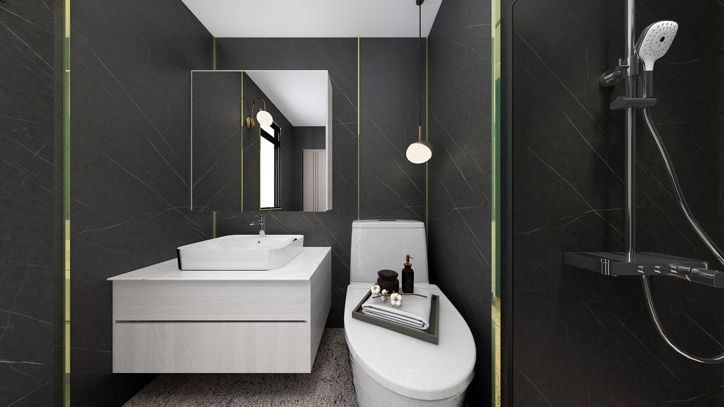TW8020 Silent Night | Waterproof Vanity Set