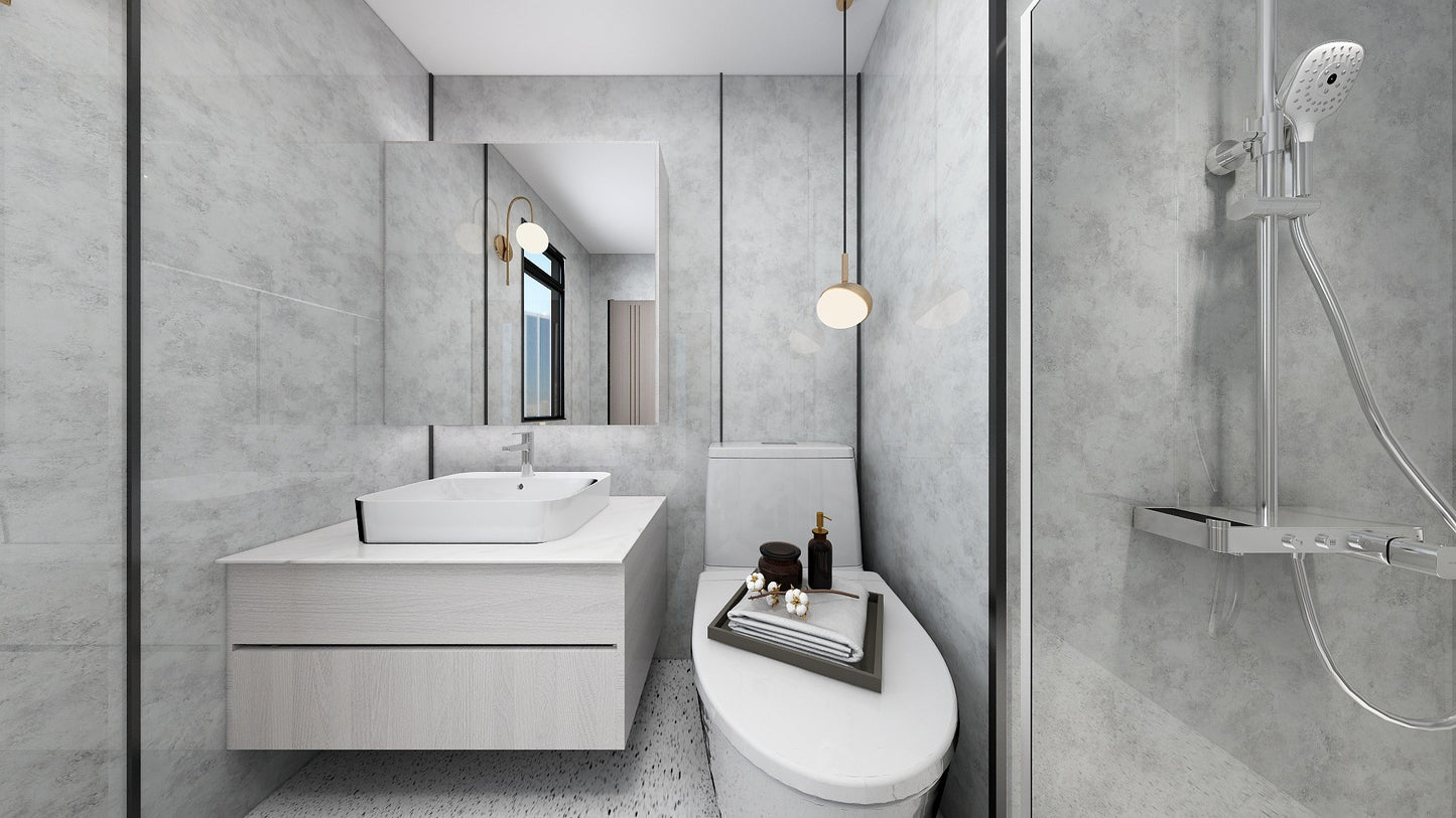 TW8080 Alpine | Waterproof Vanity Set