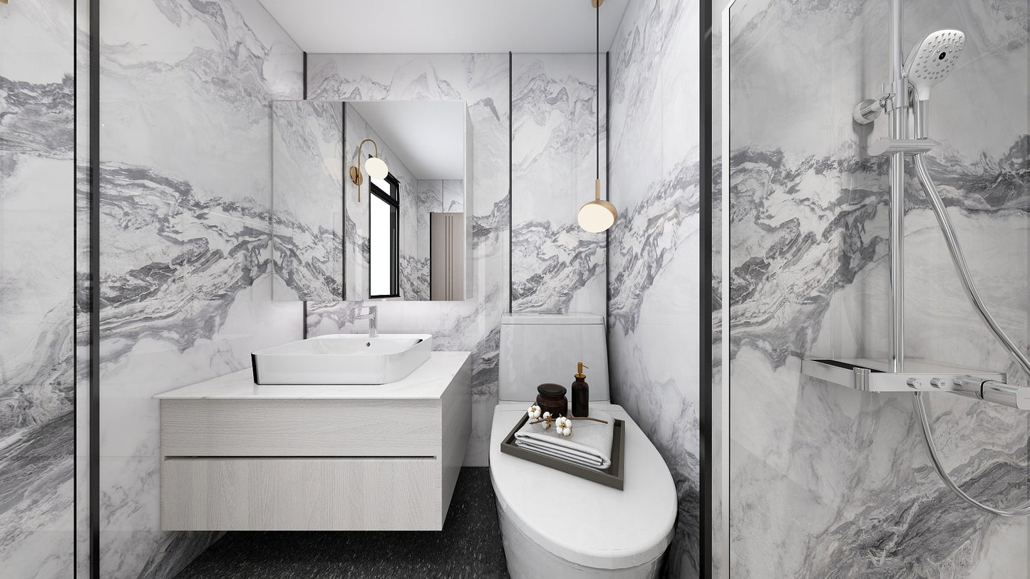 TW5060 Glacier | Waterproof Vanity Set