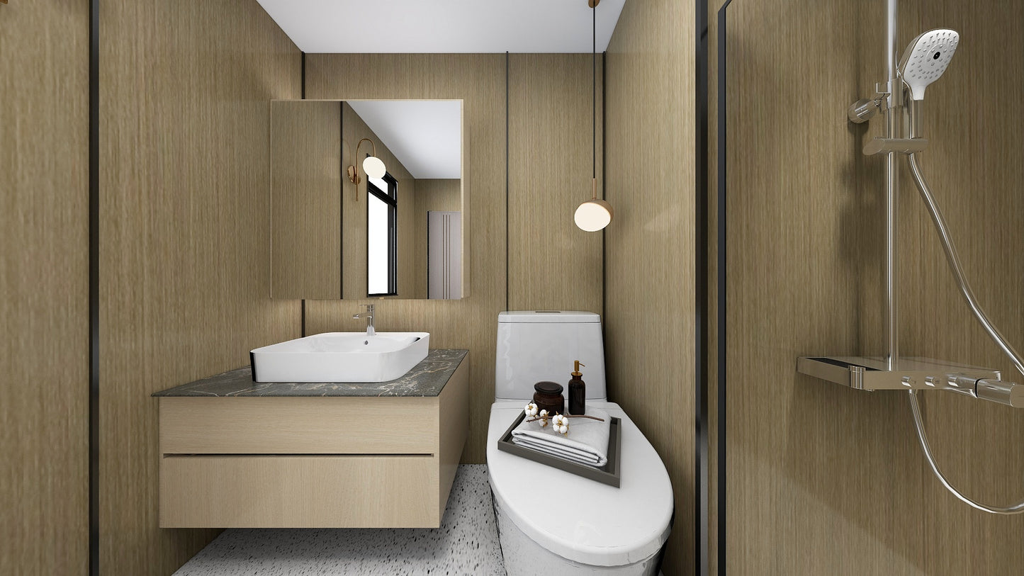 TW1020 Cherry | Waterproof Vanity Set