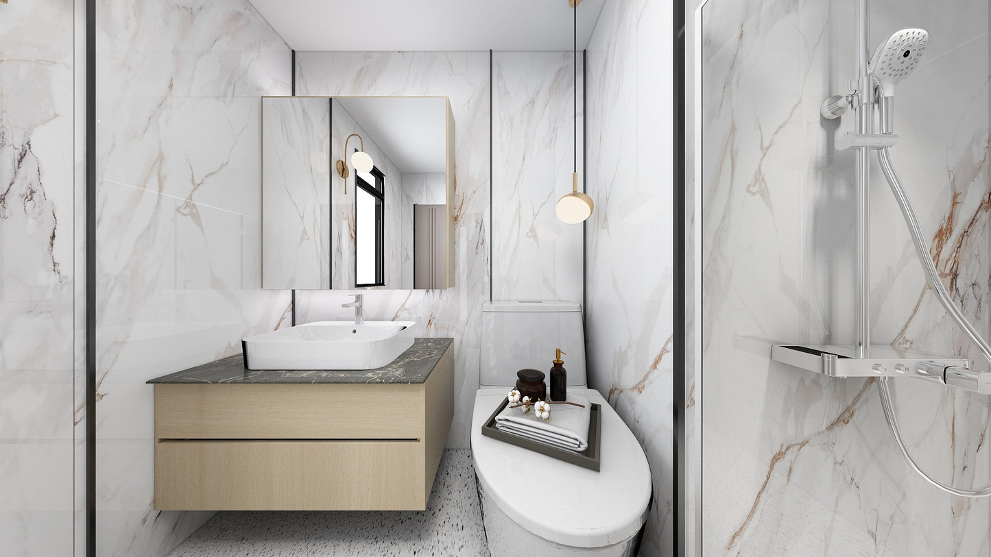 TW8040 Tundra | Waterproof Vanity Set