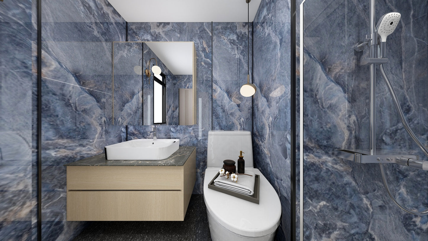 TW5080 Cerulean | Waterproof Vanity Set
