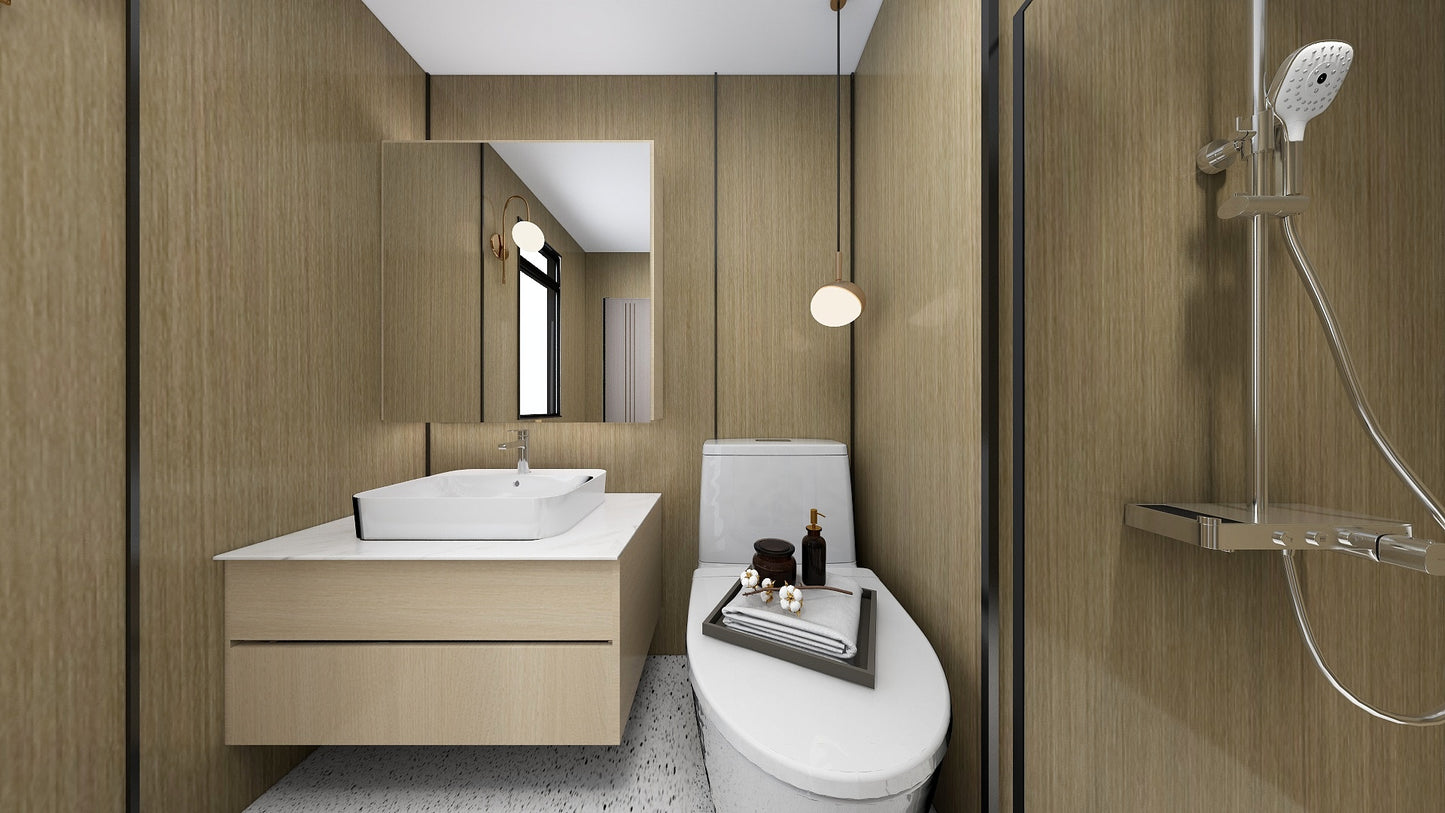 TW1020 Cherry | Waterproof Vanity Set