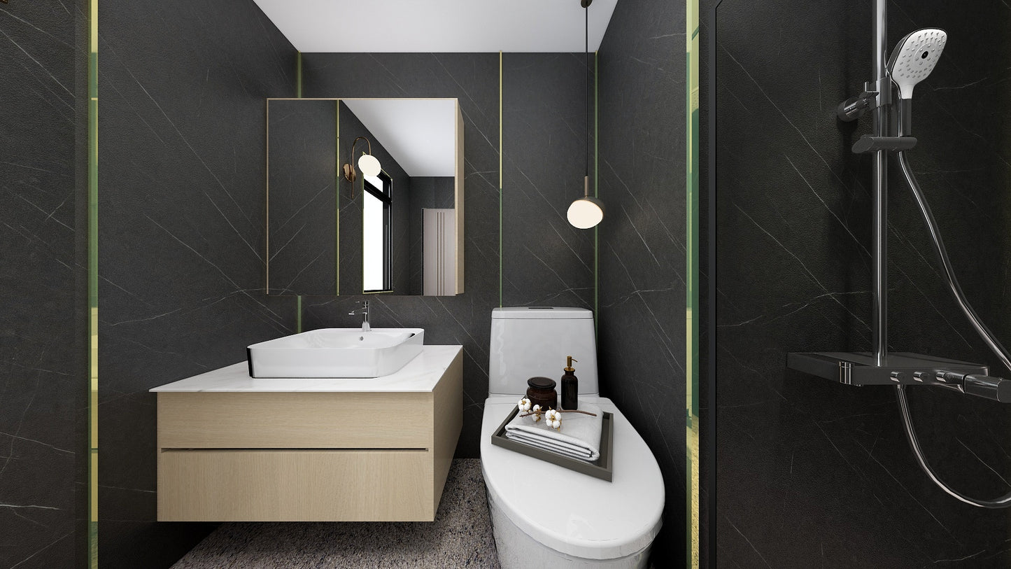 TW8020 Silent Night | Waterproof Vanity Set