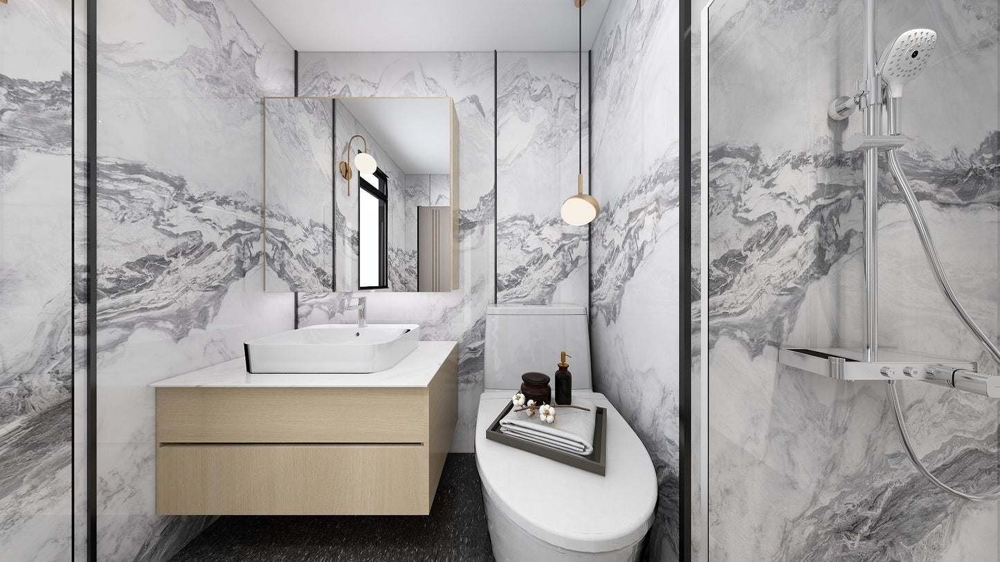 TW5060 Glacier | Waterproof Vanity Set