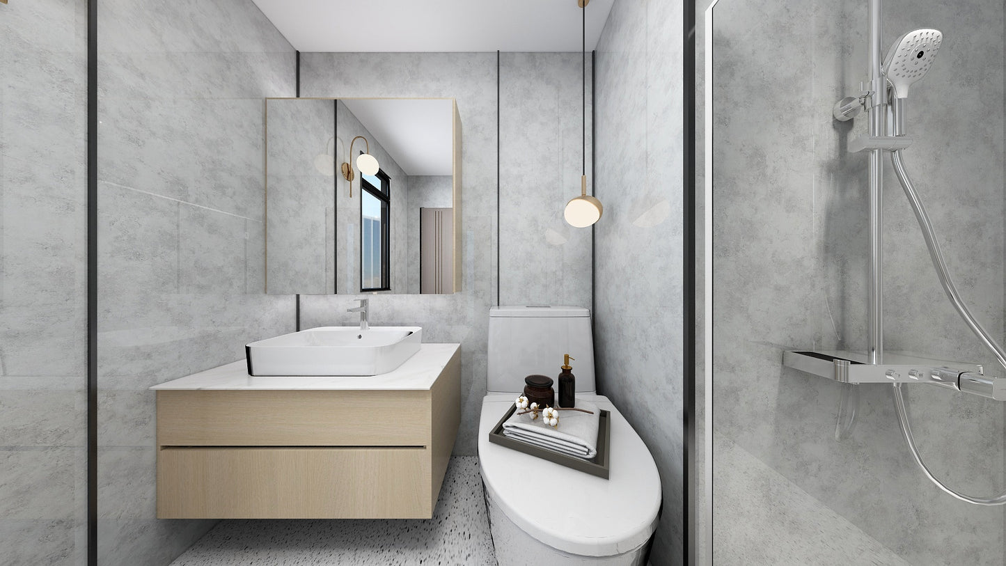 TW8080 Alpine | Waterproof Vanity Set