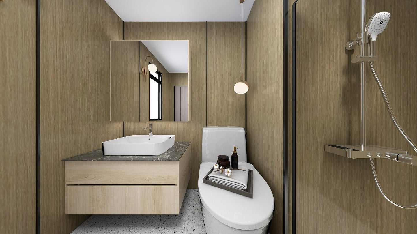TW1020 Cherry | Waterproof Vanity Set