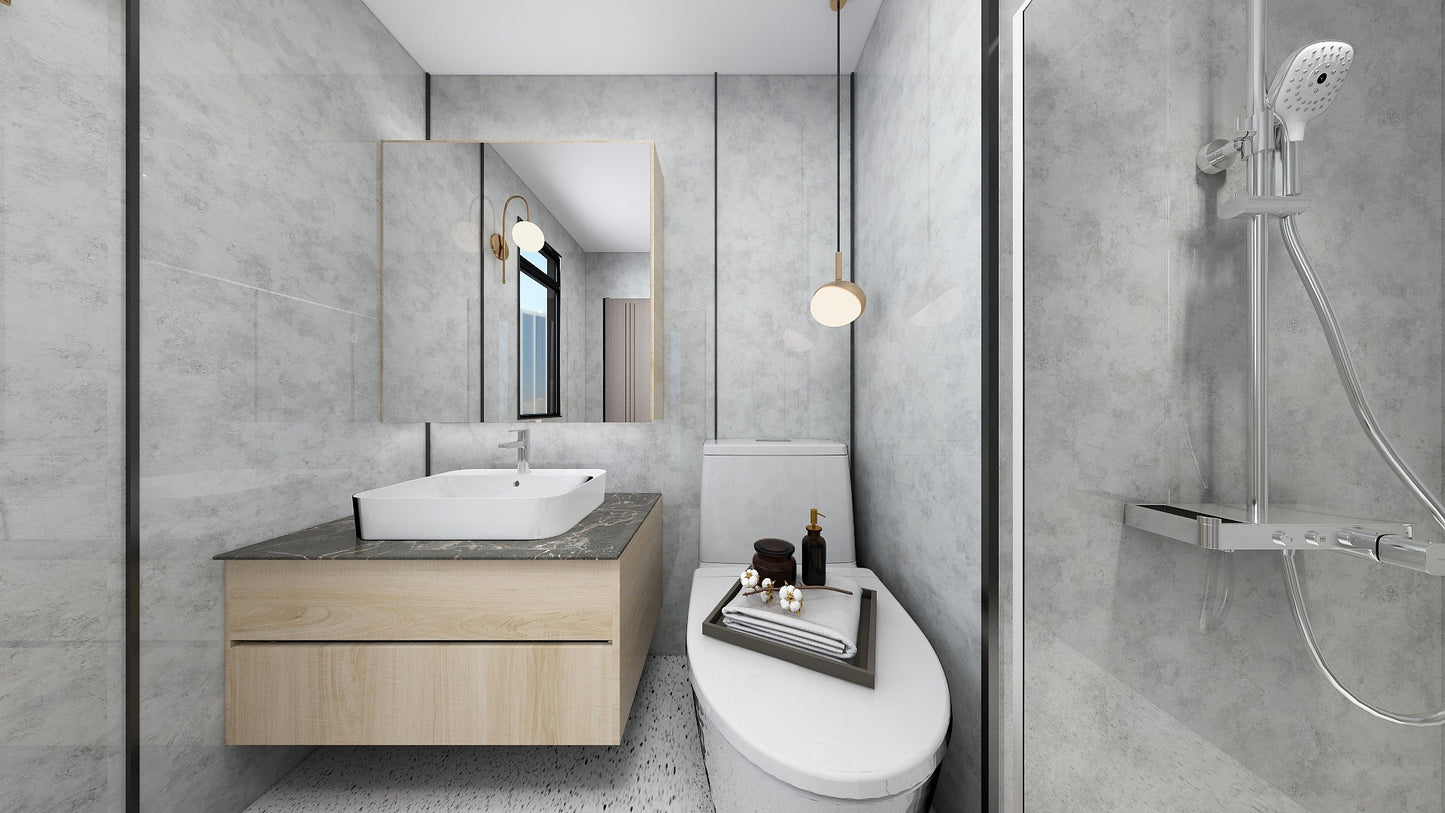 TW8080 Alpine | Waterproof Vanity Set