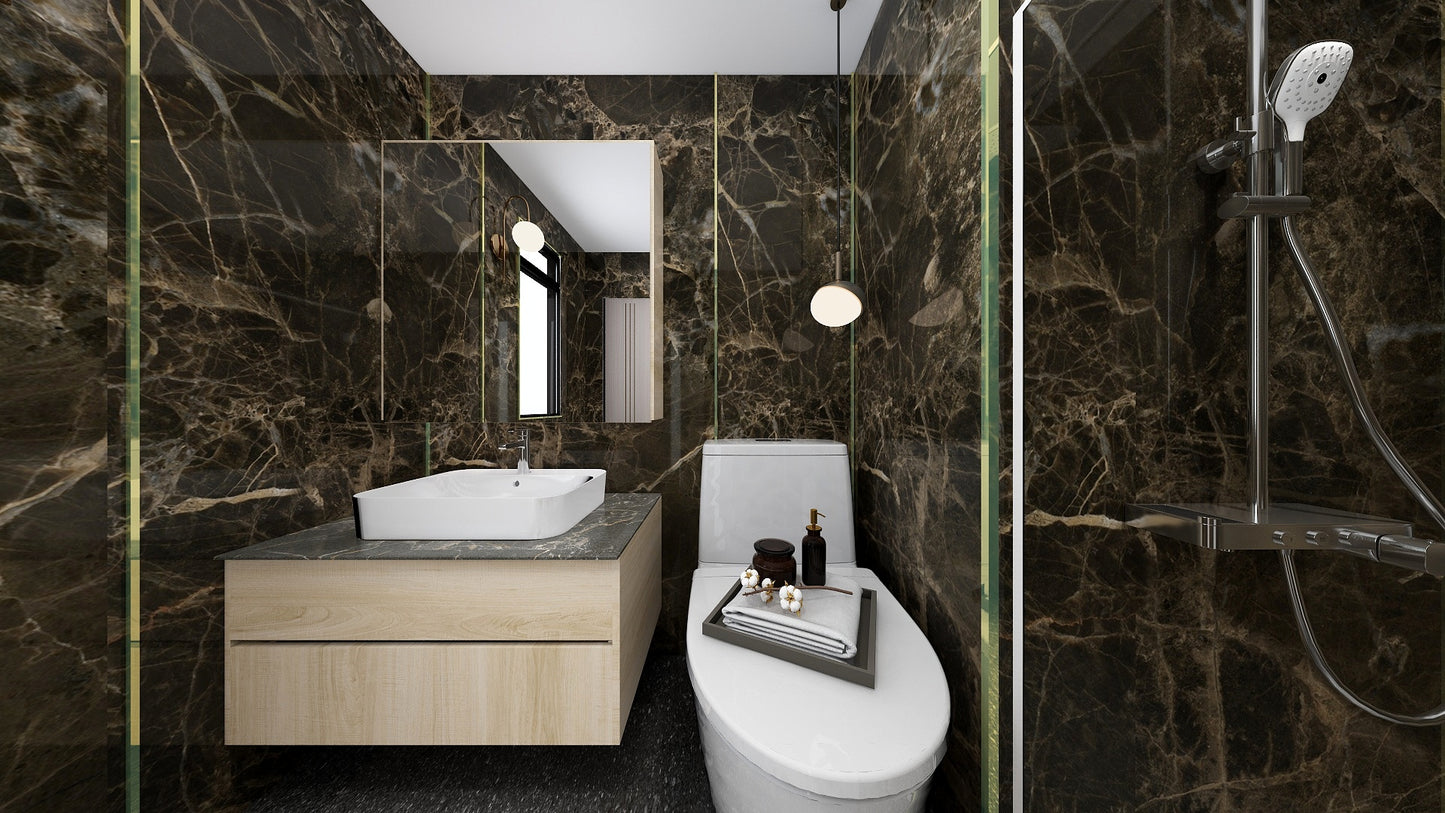 TW5040 Emperador | Waterproof Vanity Set