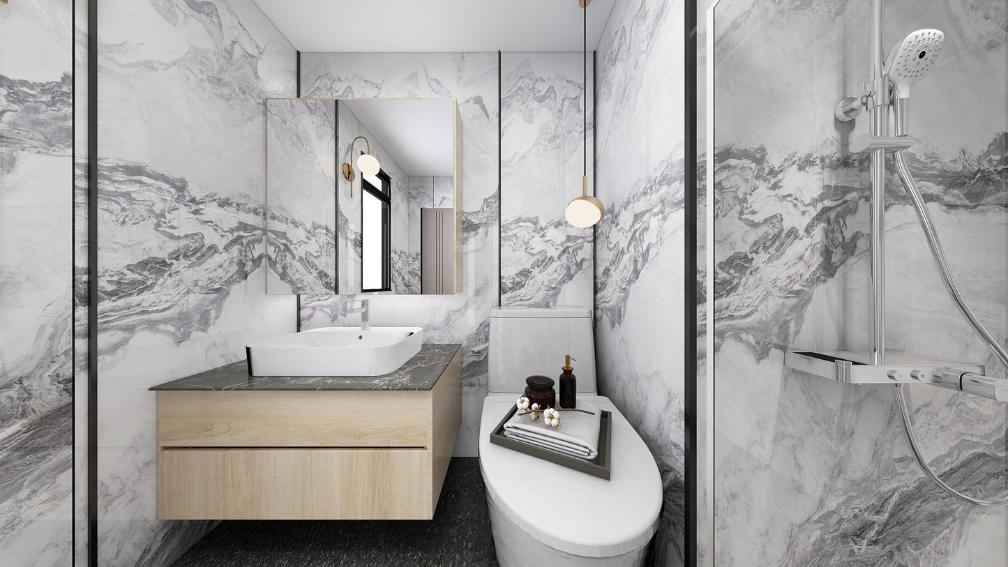 TW5060 Glacier | Waterproof Vanity Set