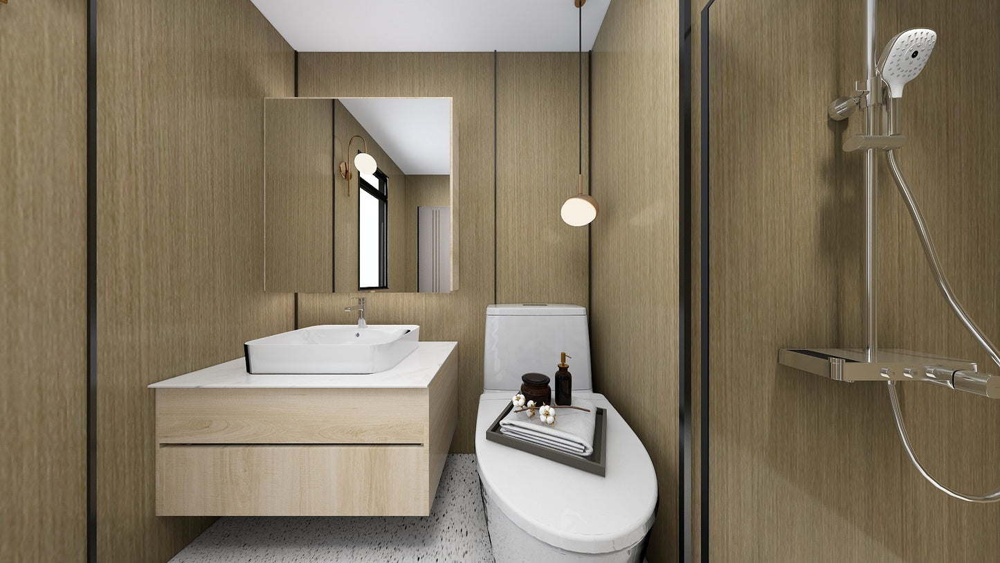 TW1020 Cherry | Waterproof Vanity Set
