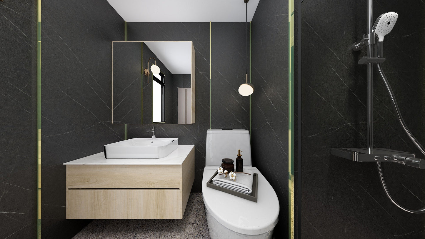 TW8020 Silent Night | Waterproof Vanity Set