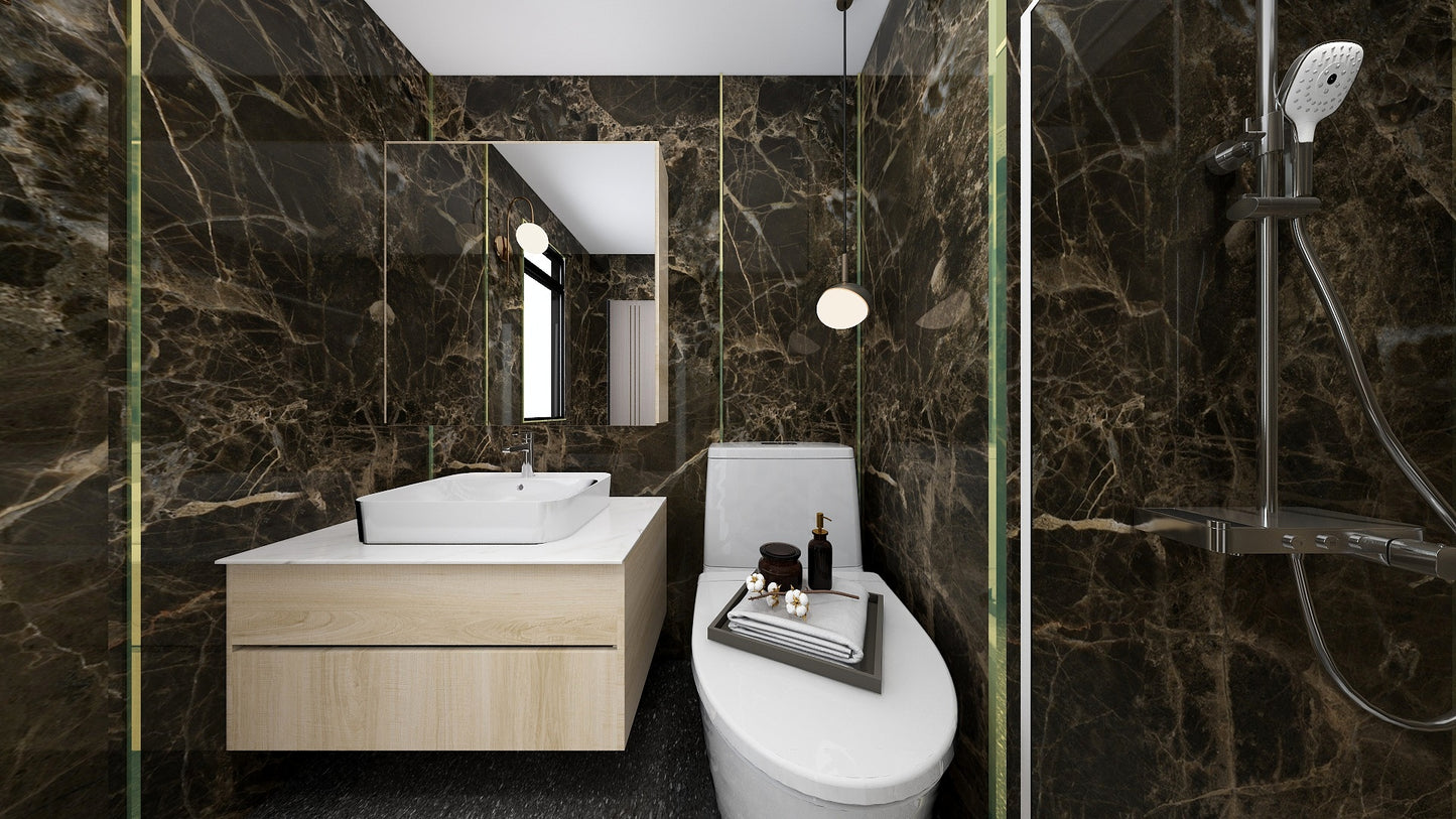 TW5040 Emperador | Waterproof Vanity Set