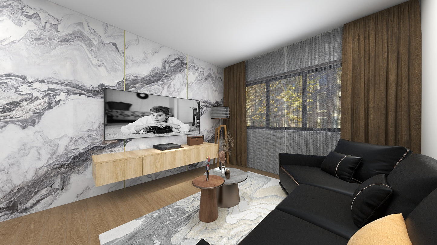 TW5060 Glacier | Waterproof TV Console Set