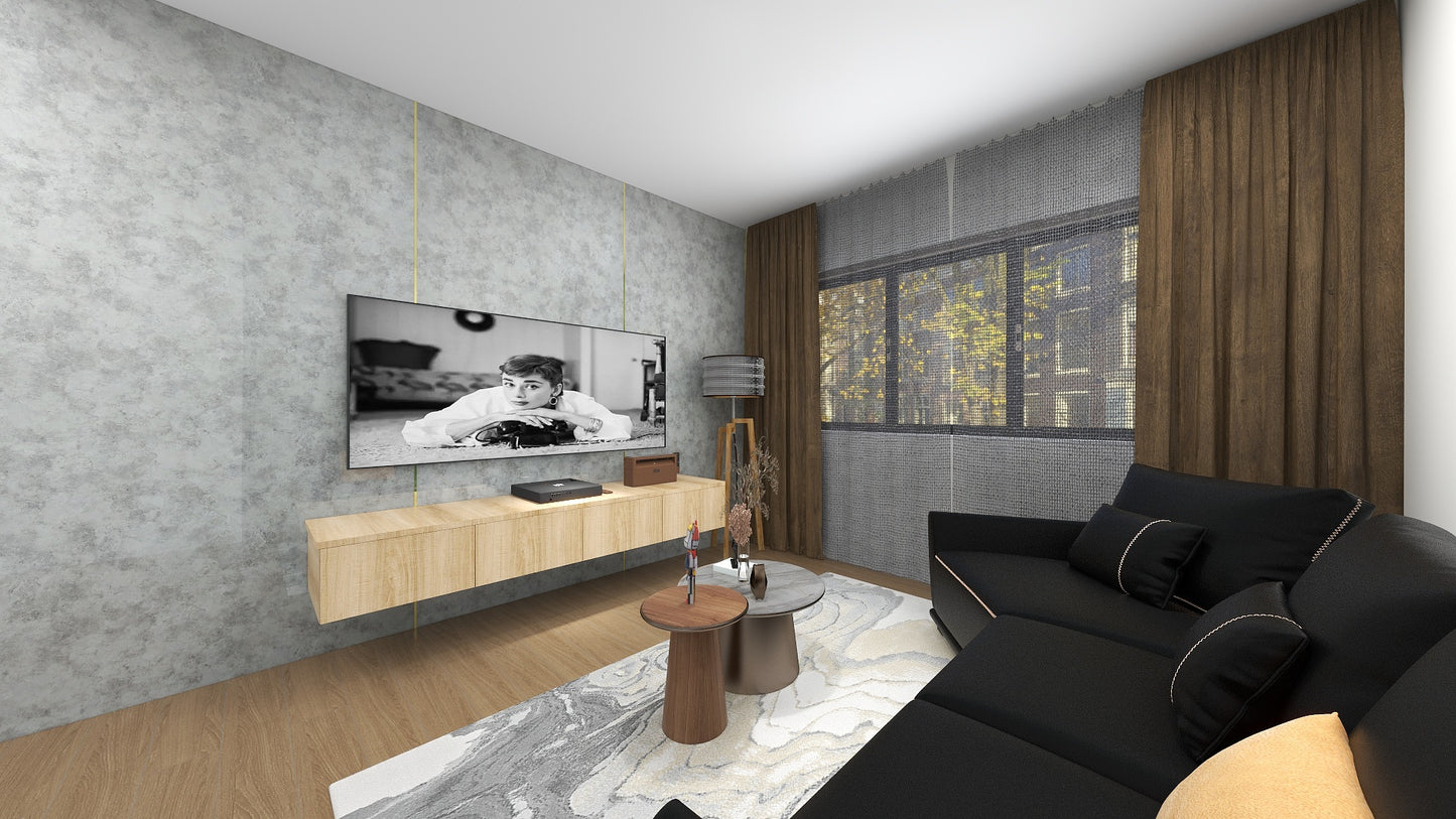 TW8080 Alpine | Waterproof TV Console Set