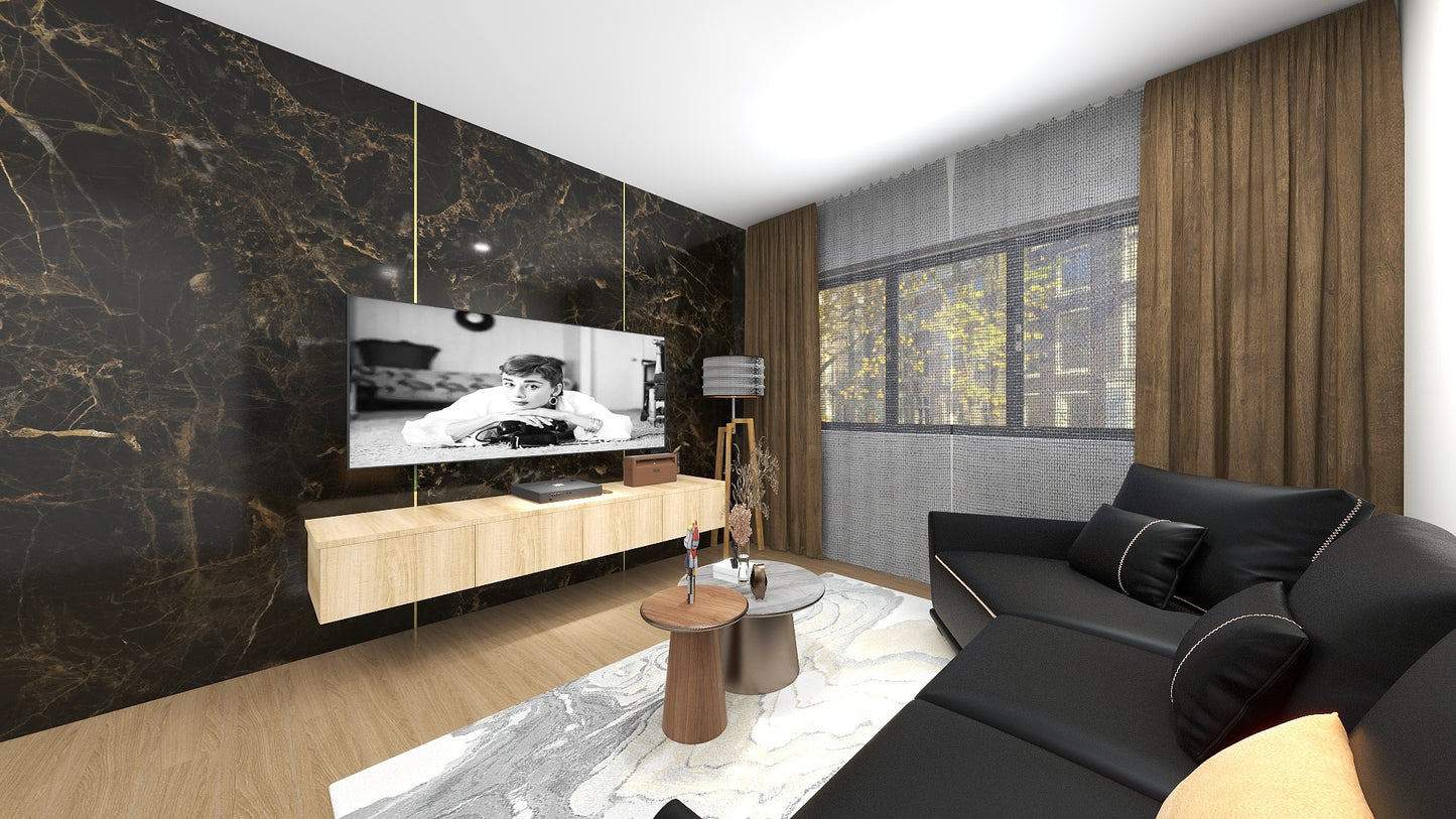 TW5040 Emperador | Waterproof TV Console Set