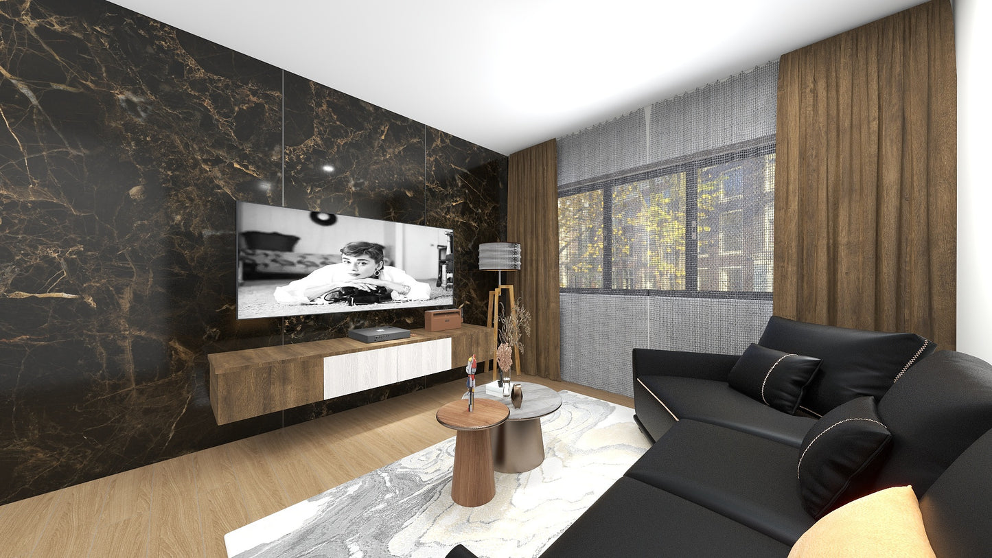 TW5040 Emperador | Waterproof TV Console Set