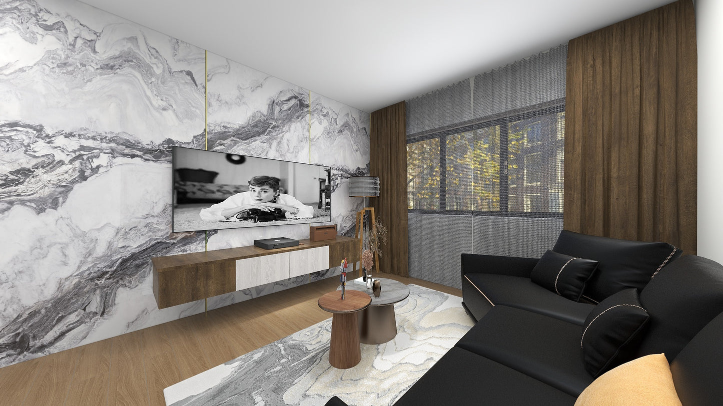 TW5060 Glacier | Waterproof TV Console Set
