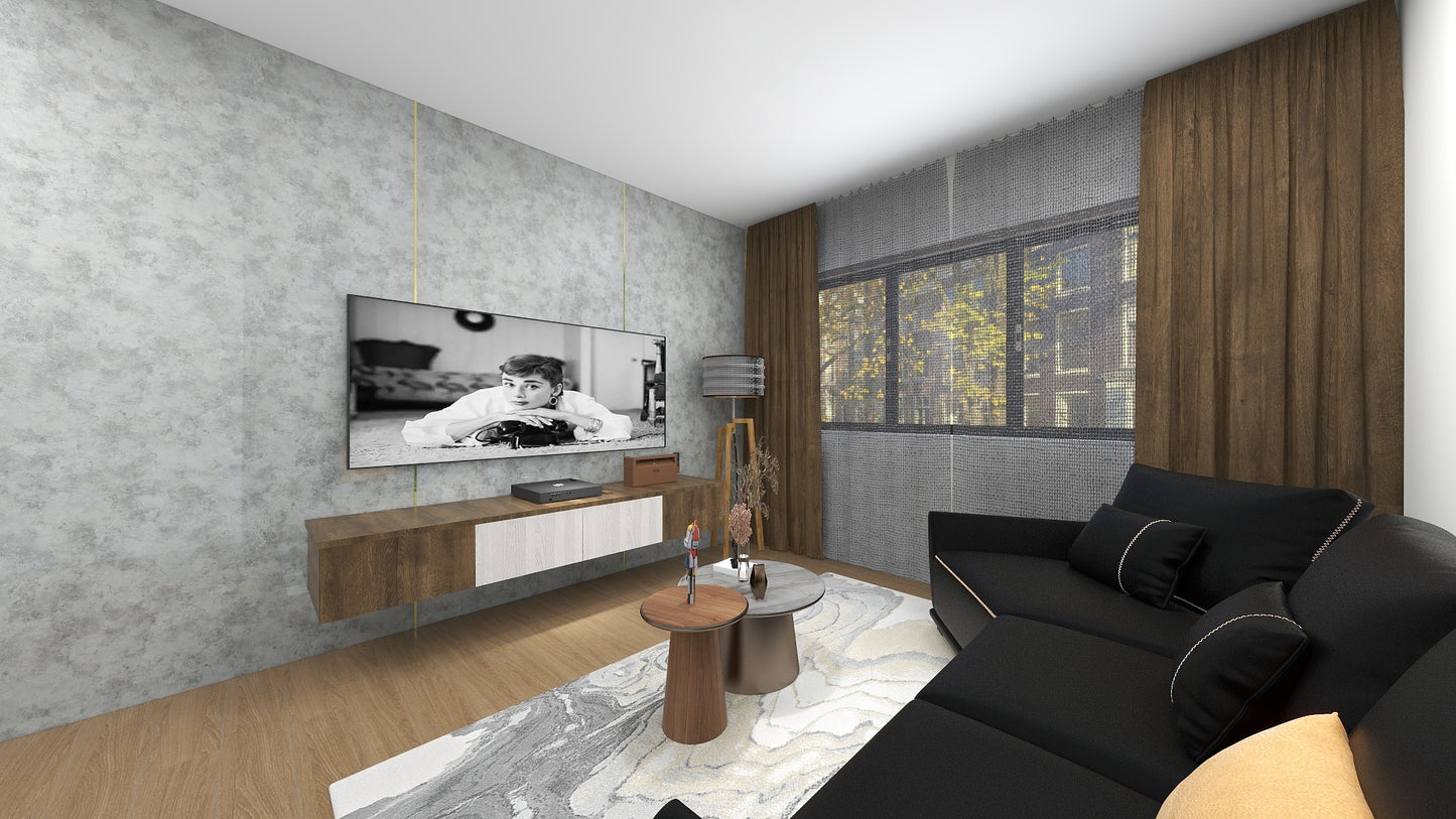 TW8080 Alpine | Waterproof TV Console Set